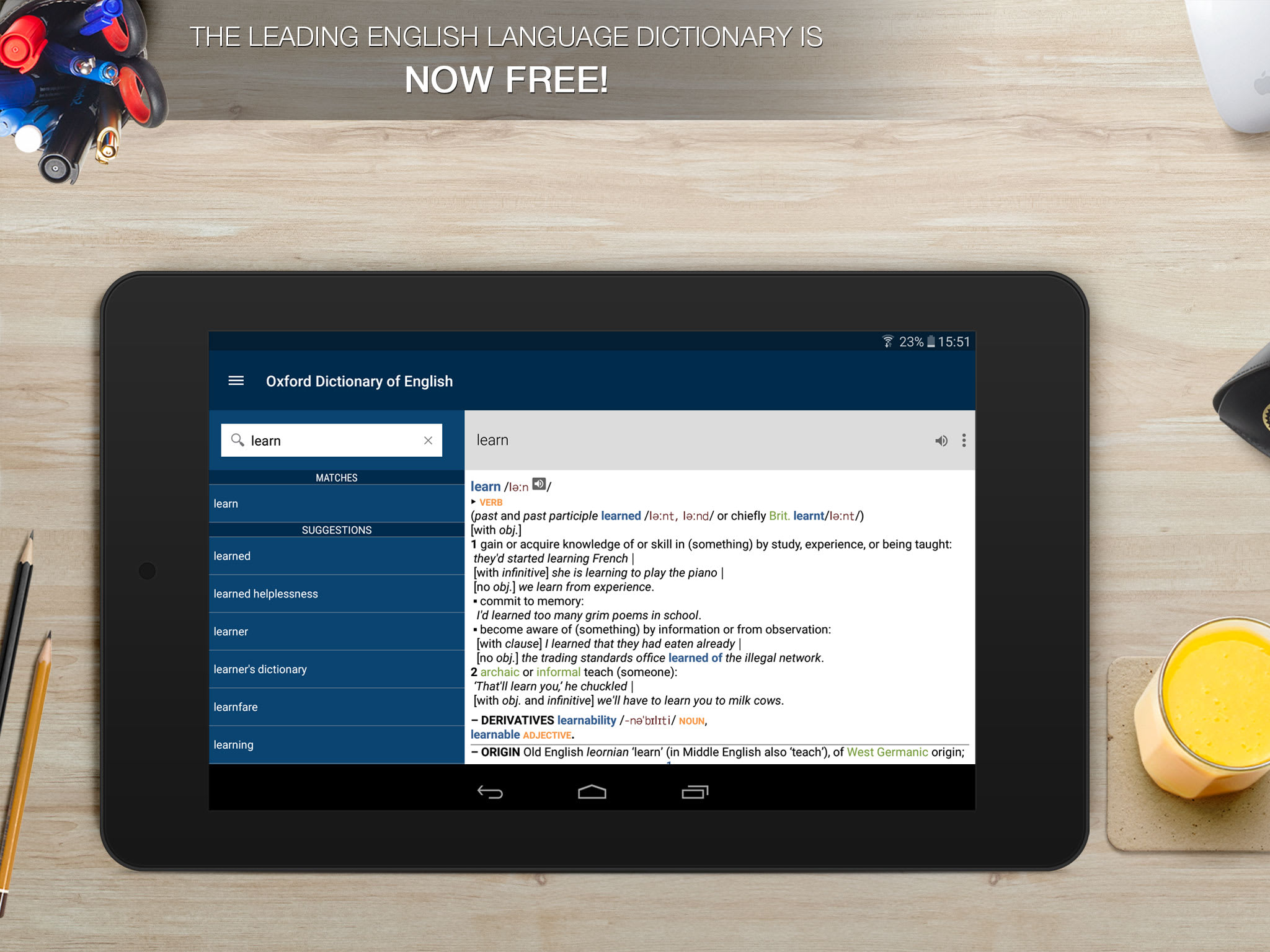 Free Download Of English Dictionary For Android Phone